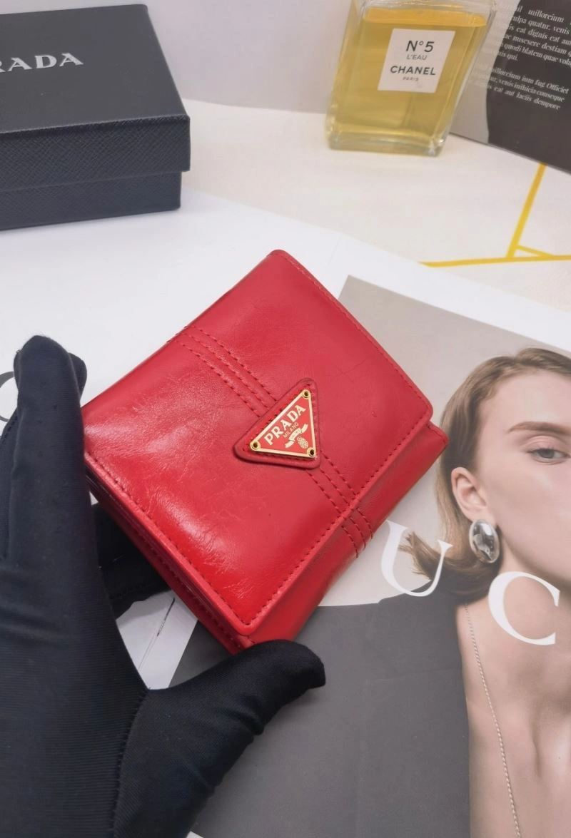 Prada Wallets Purse ZipUp 85810