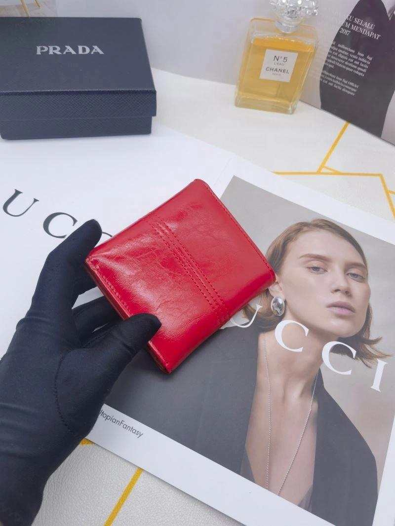 Prada Wallets Purse ZipUp 85810