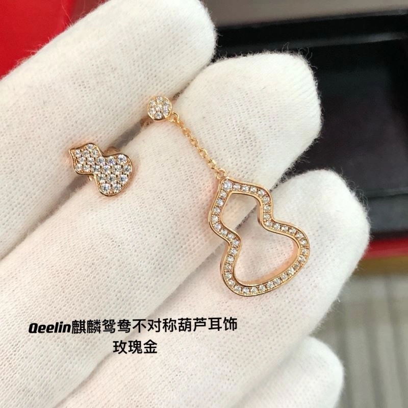 SmoothTexture Qeelin Earrings 213828