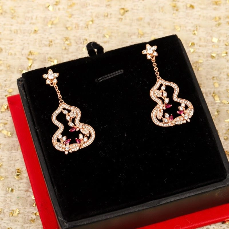 Qeelin Earrings Sleek 214120