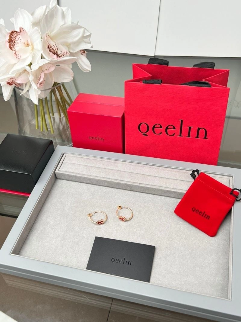Qeelin Earrings Sleek 211724