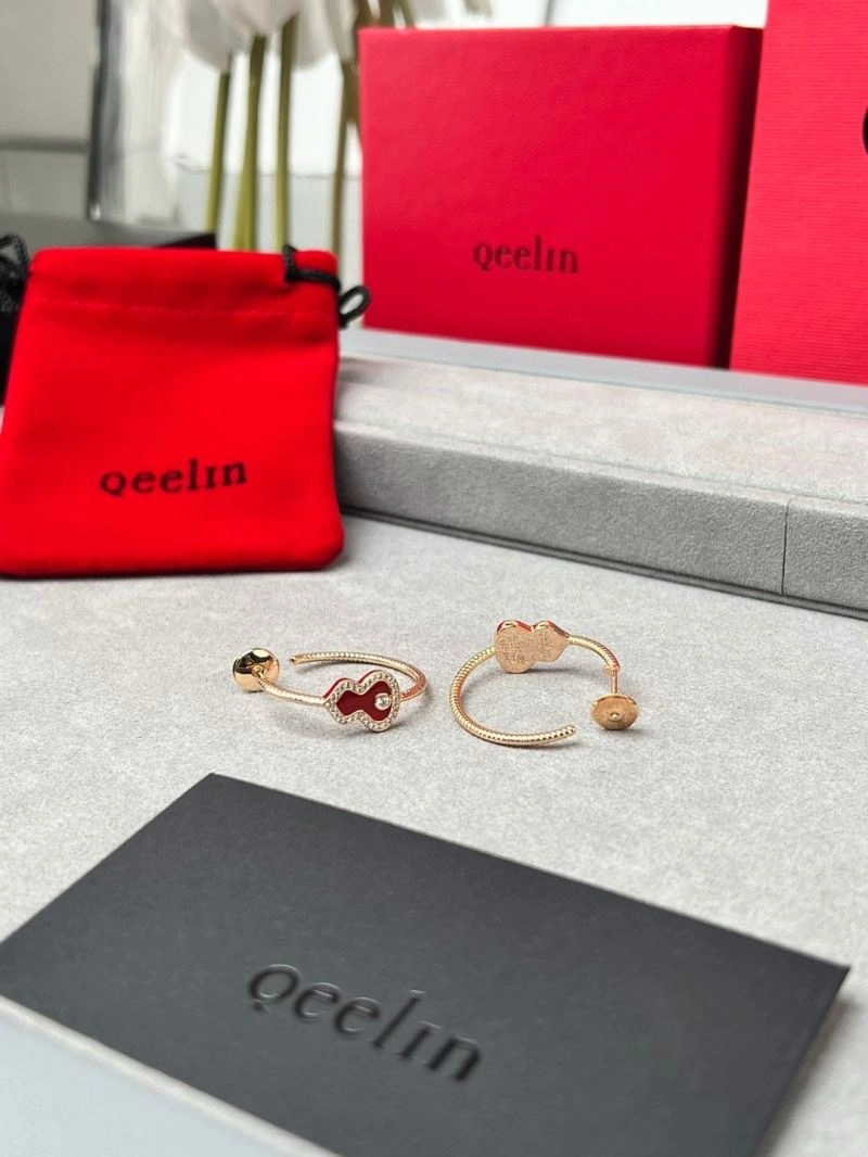 Qeelin Earrings Sleek 211724