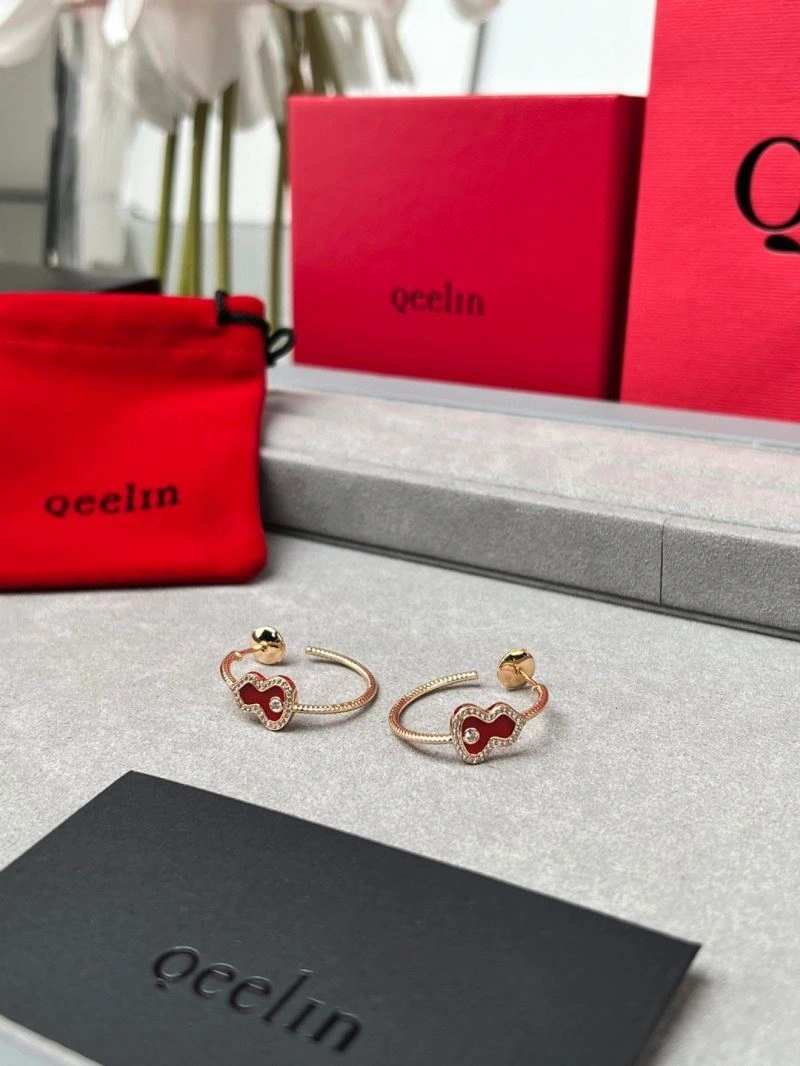 Qeelin Earrings Sleek 211724