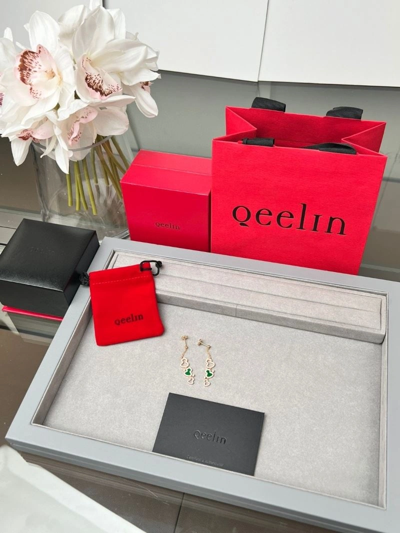 SmoothTexture Qeelin Earrings 211710