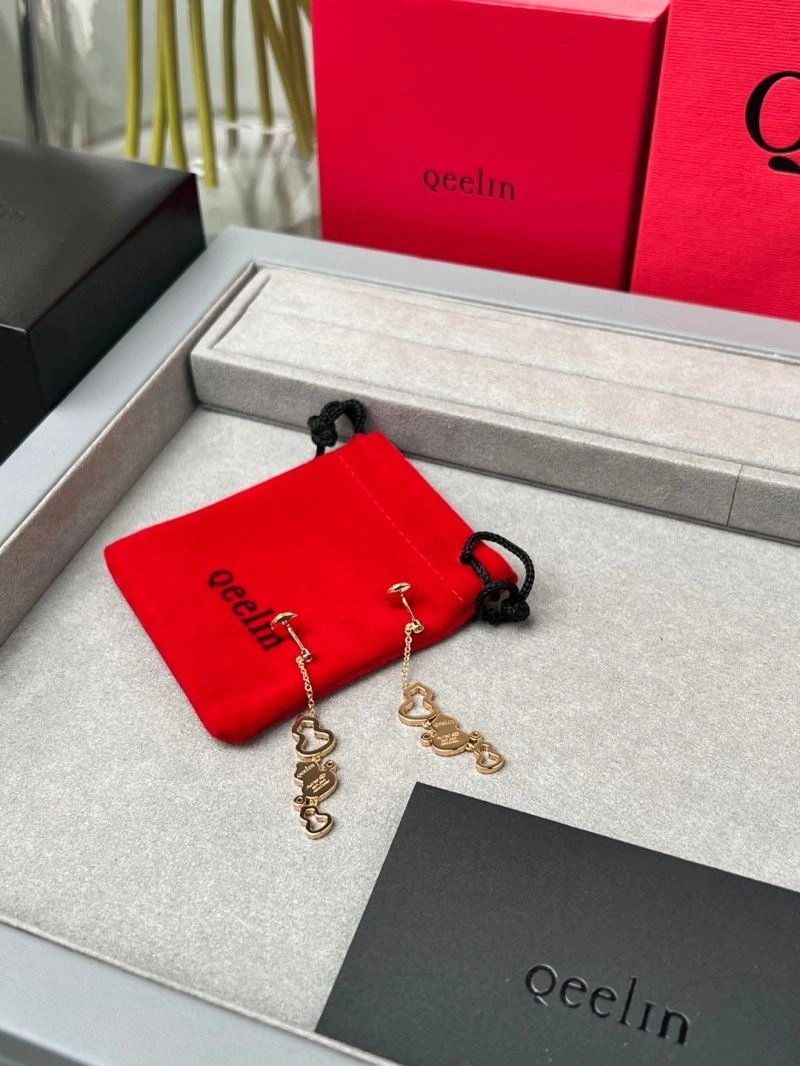 SmoothTexture Qeelin Earrings 211710