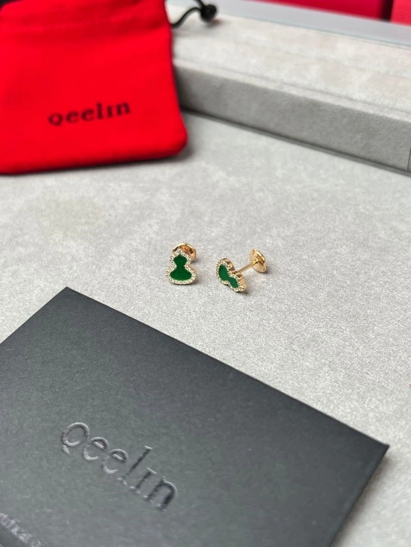 SmoothTexture Qeelin Earrings 209108