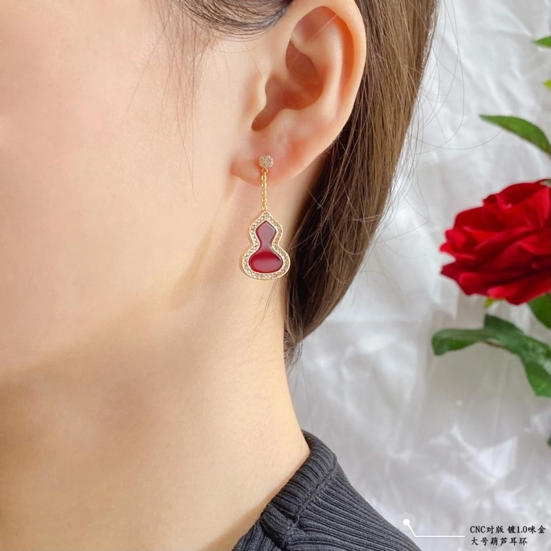 SmoothTexture Qeelin Earrings 207778