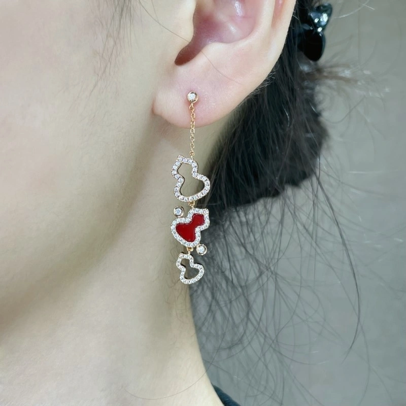 Qeelin Earrings Attractive 207775