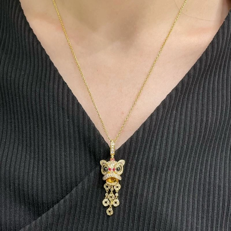 Qeelin Necklaces Versatile 211077
