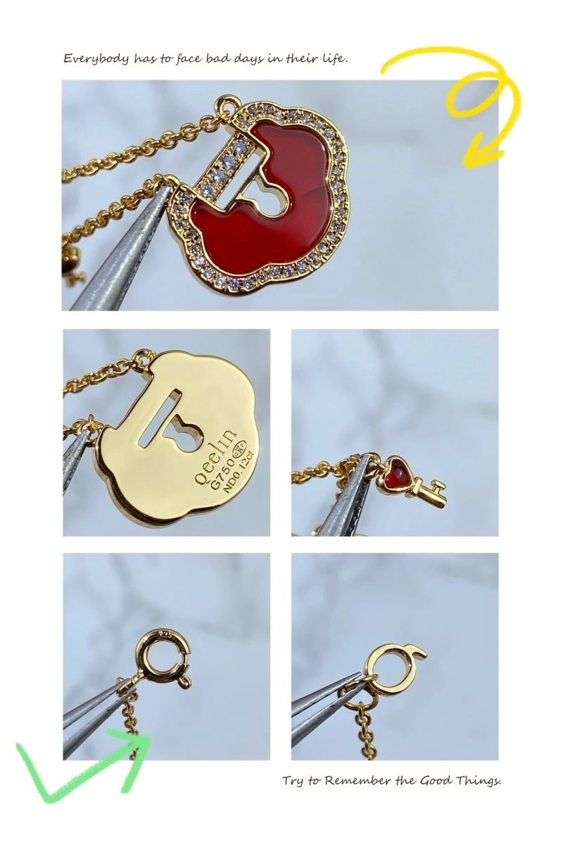 Qeelin Necklaces Elegant 210380