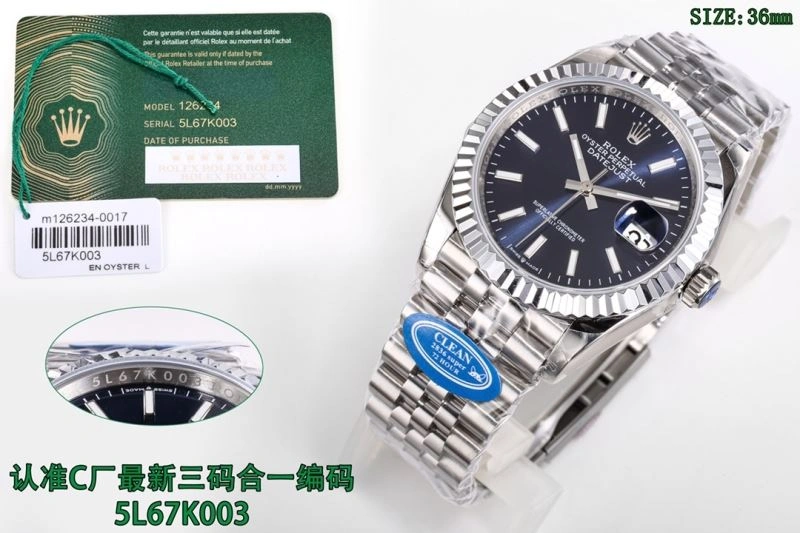 Breathable ROLEX Watches 201398