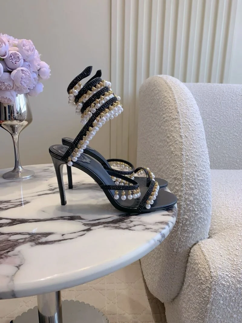 Stretchable Rene Caovilla Sandals 15424