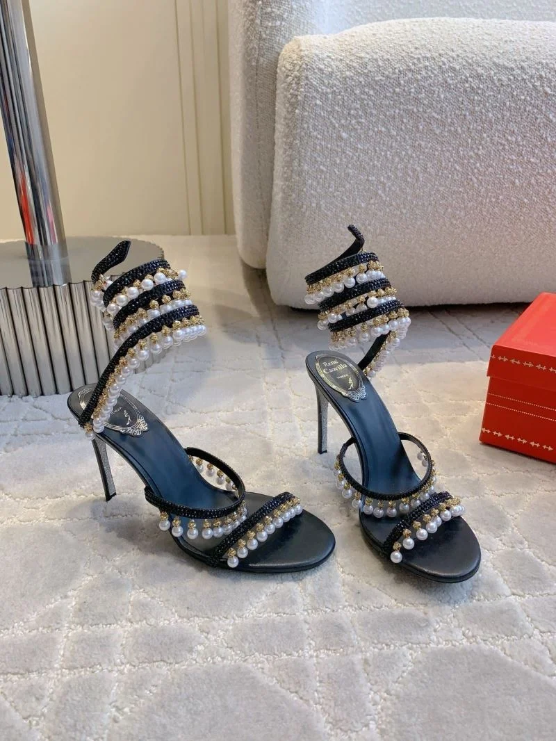 Stretchable Rene Caovilla Sandals 15424