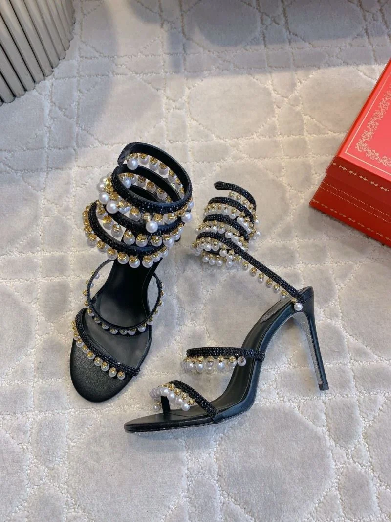 Stretchable Rene Caovilla Sandals 15424