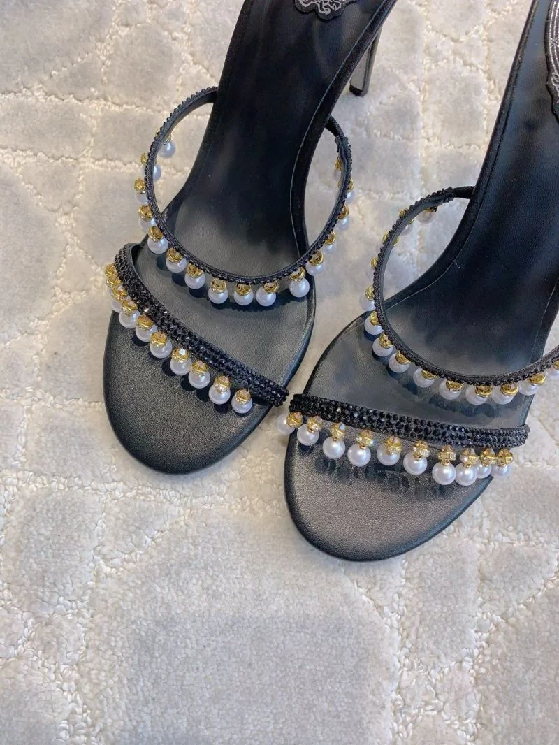 Stretchable Rene Caovilla Sandals 15424