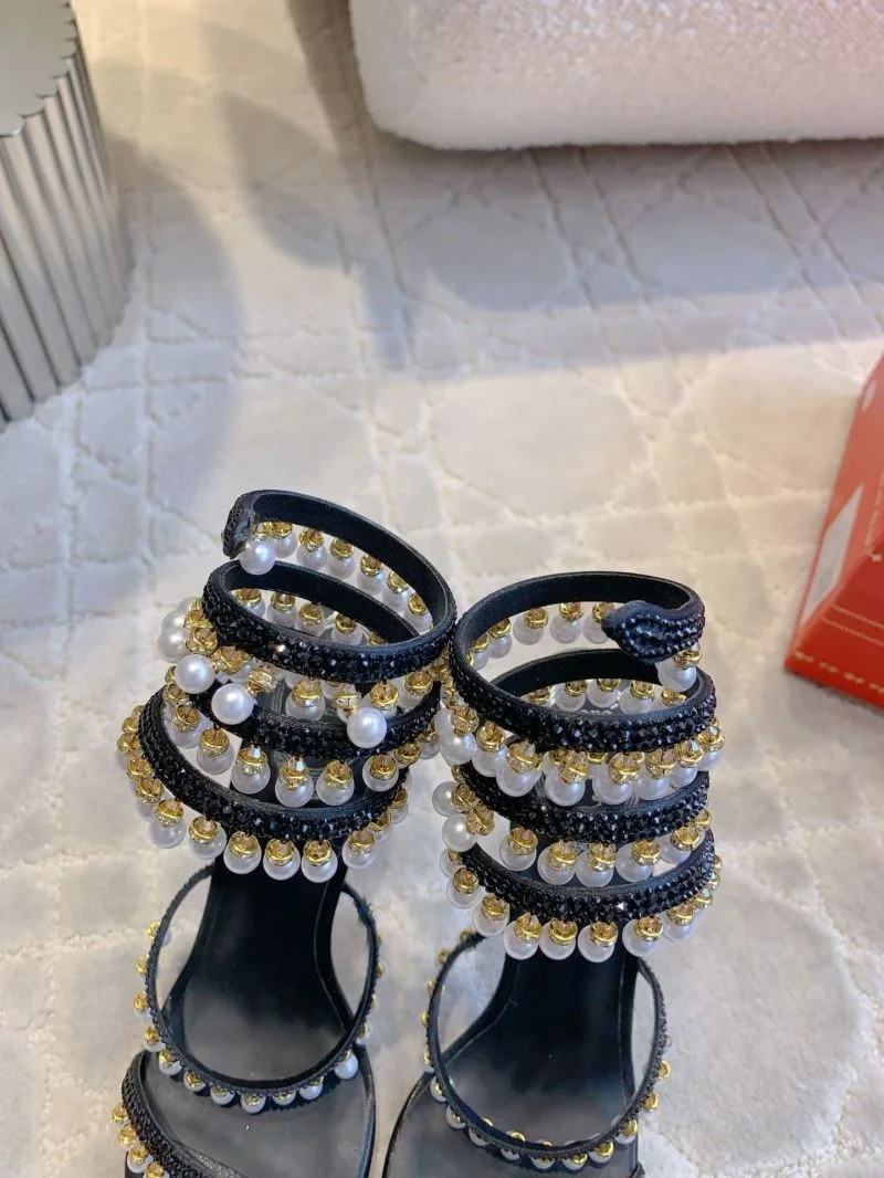 Stretchable Rene Caovilla Sandals 15424