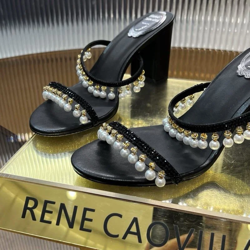 Stretchable Rene Caovilla Sandals 5936
