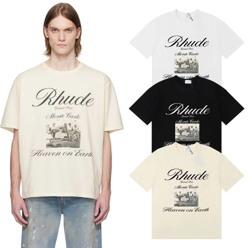 Rhude T-Shirts Elegant 157478