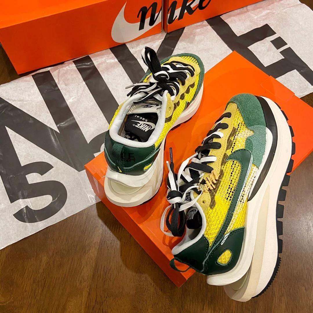 Sacai x Nike VaporWaffle Shoes Sporty 33484