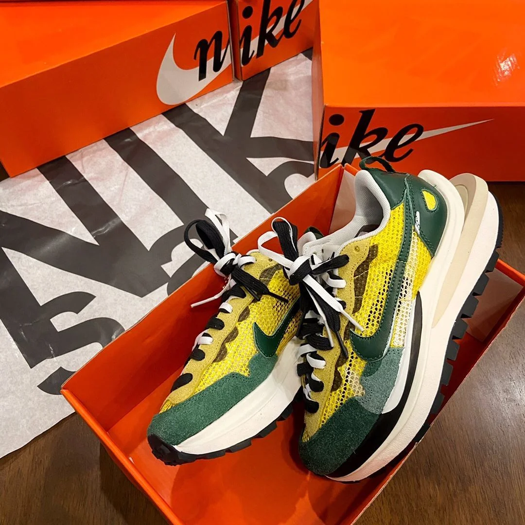 Sacai x Nike VaporWaffle Shoes Sporty 33484