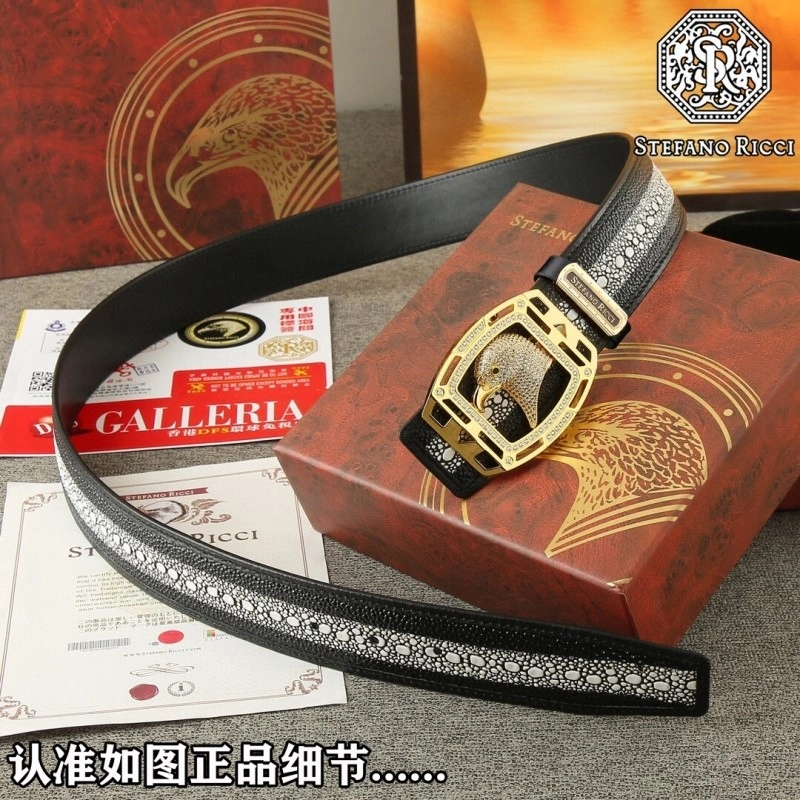 Stefano Ricci Belts SmoothTexture 303651