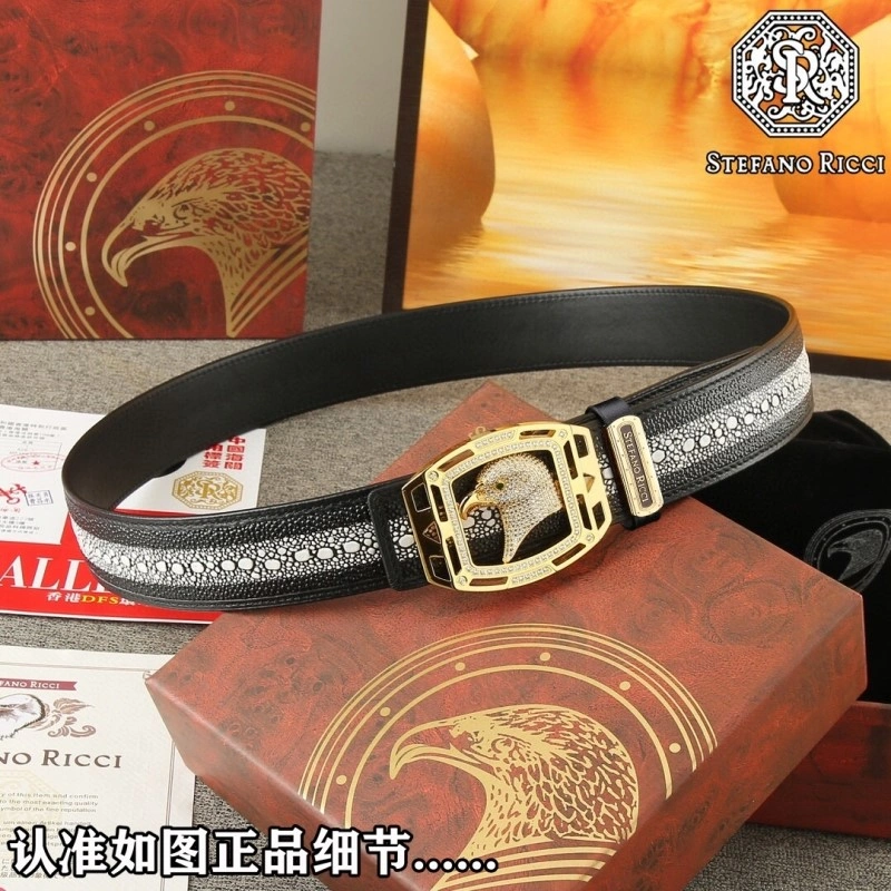 Stefano Ricci Belts SmoothTexture 303651