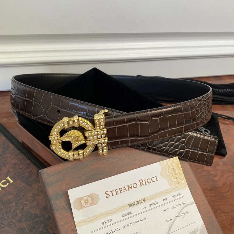 Minimalist Stefano Ricci Belts 303426