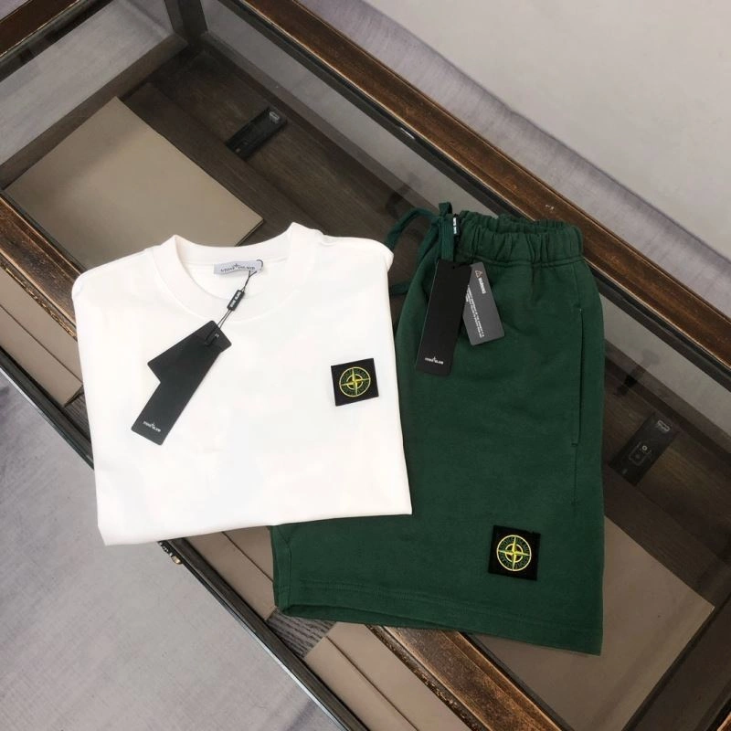 Colorful Stone Island Short Suits 172909