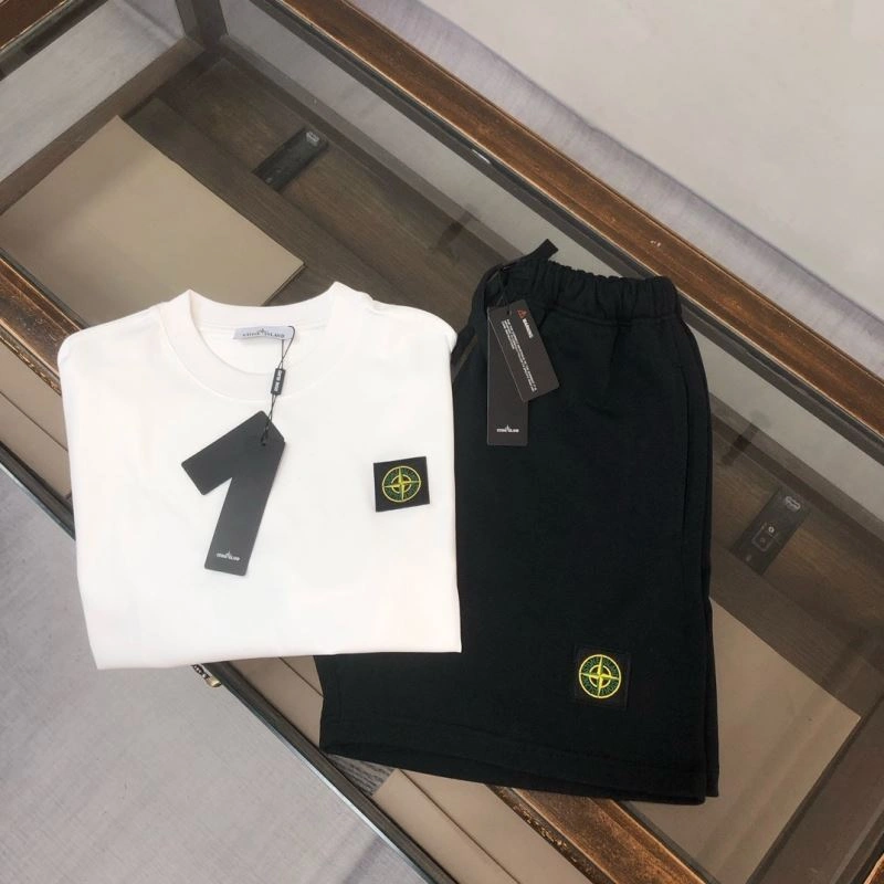 Colorful Stone Island Short Suits 172909