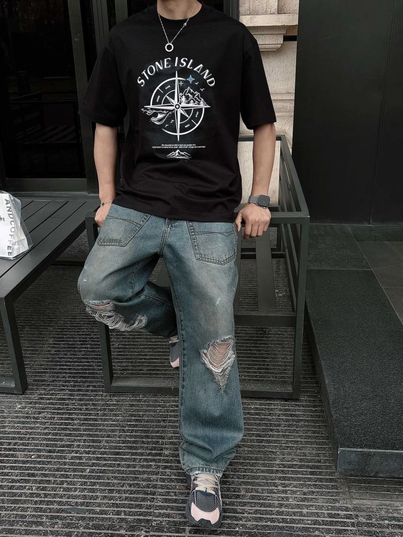 Stone Island T-Shirts WaterResistant 172791