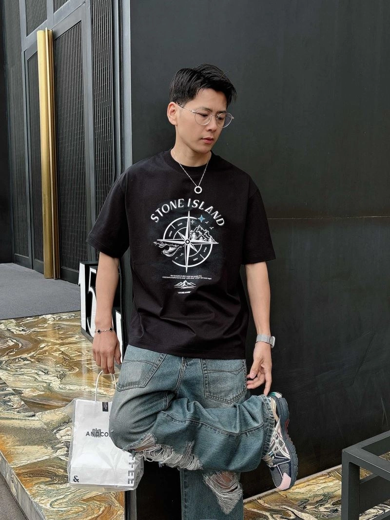 Stone Island T-Shirts WaterResistant 172791