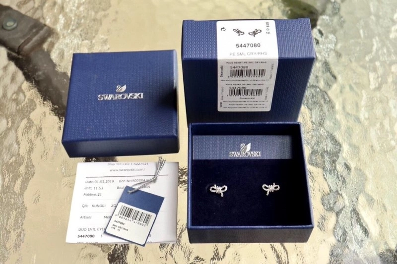 Functional Swarovski Earrings 251884