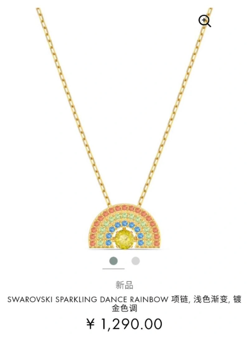 Packable Swarovski Necklaces 252233