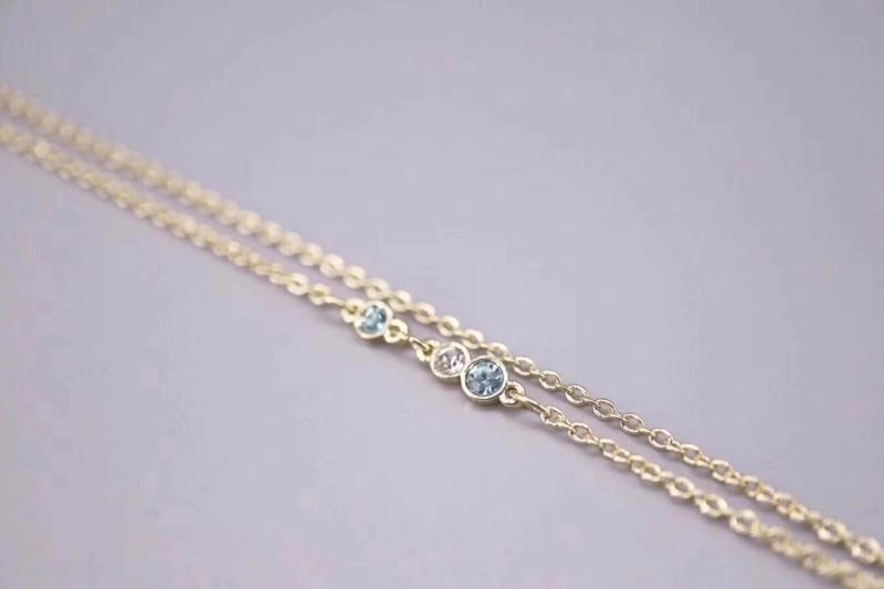Stretchable Swarovski Necklaces 252098