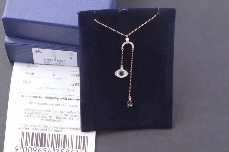 WaterResistant Swarovski Necklaces 252021