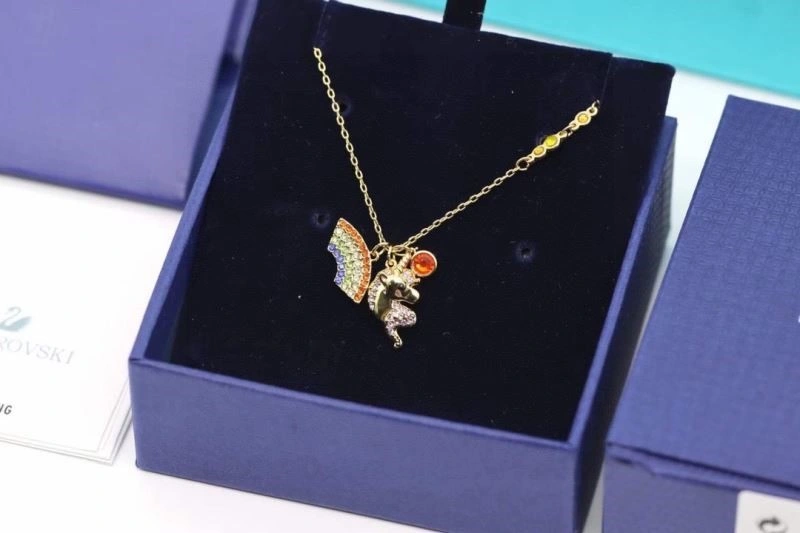 Unisex Swarovski Necklaces 251954