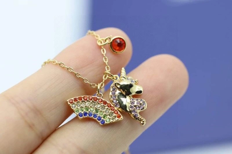 Unisex Swarovski Necklaces 251954