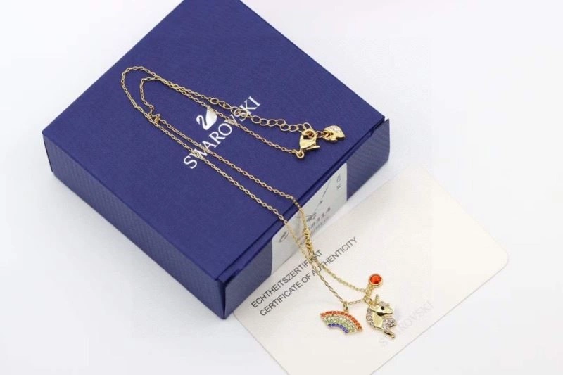 Unisex Swarovski Necklaces 251954