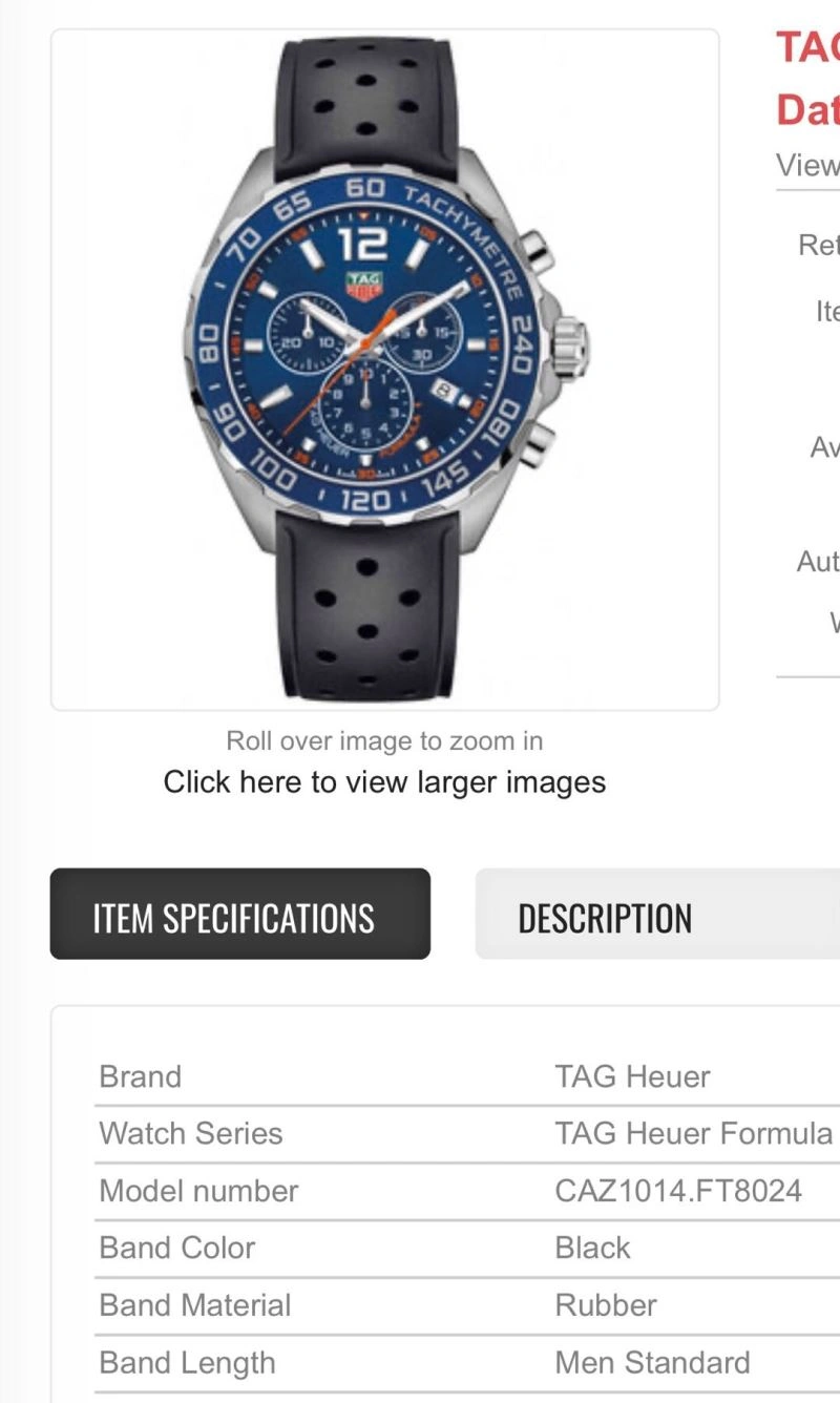TAG HEUER Watches Stretchable 203425