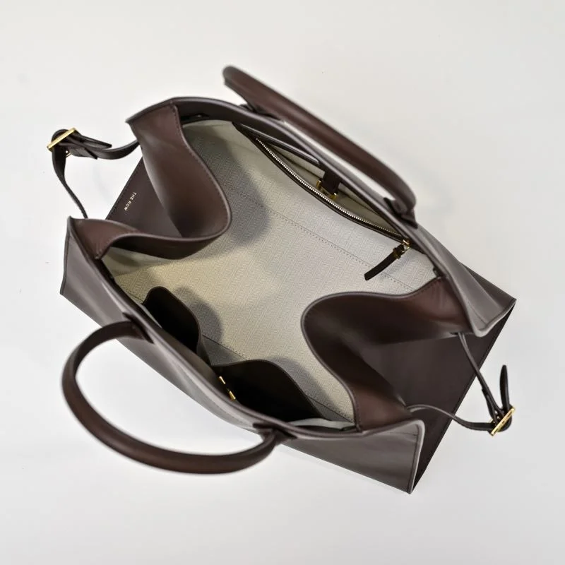 The Row Top Handle Bags Durable 45415