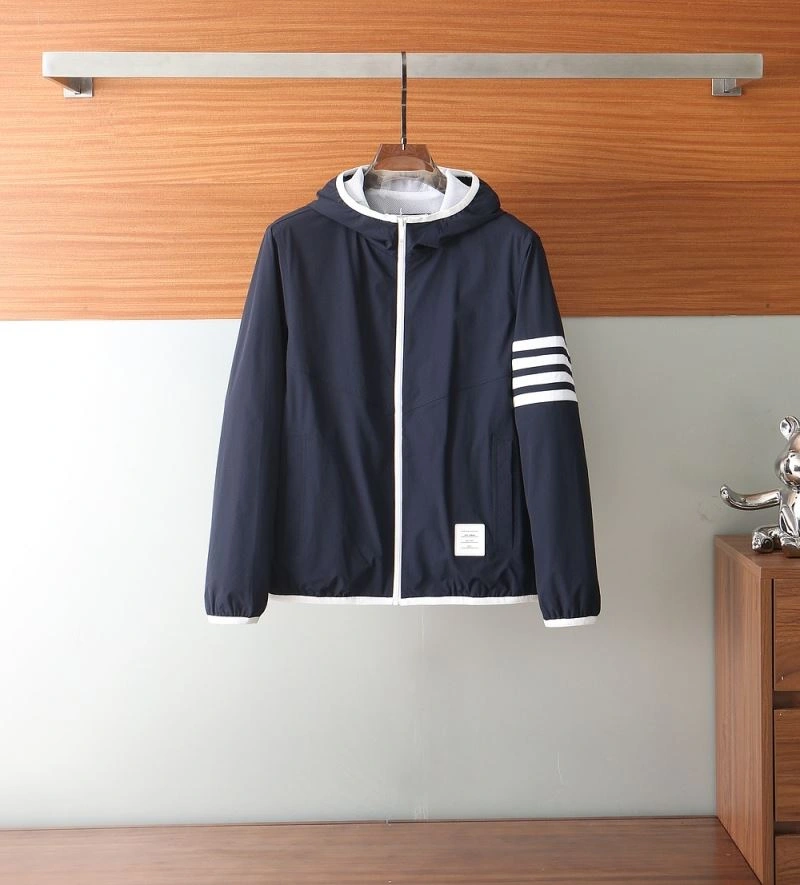 Minimalist Thom Browne Outwear 174048