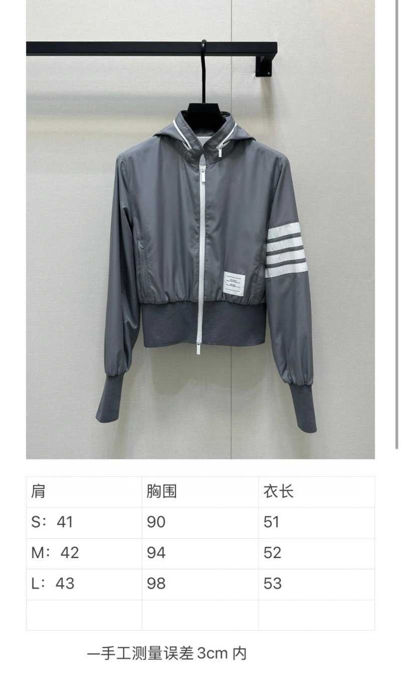 Trendsetting Thom Browne Sunscreen Jacket 173280