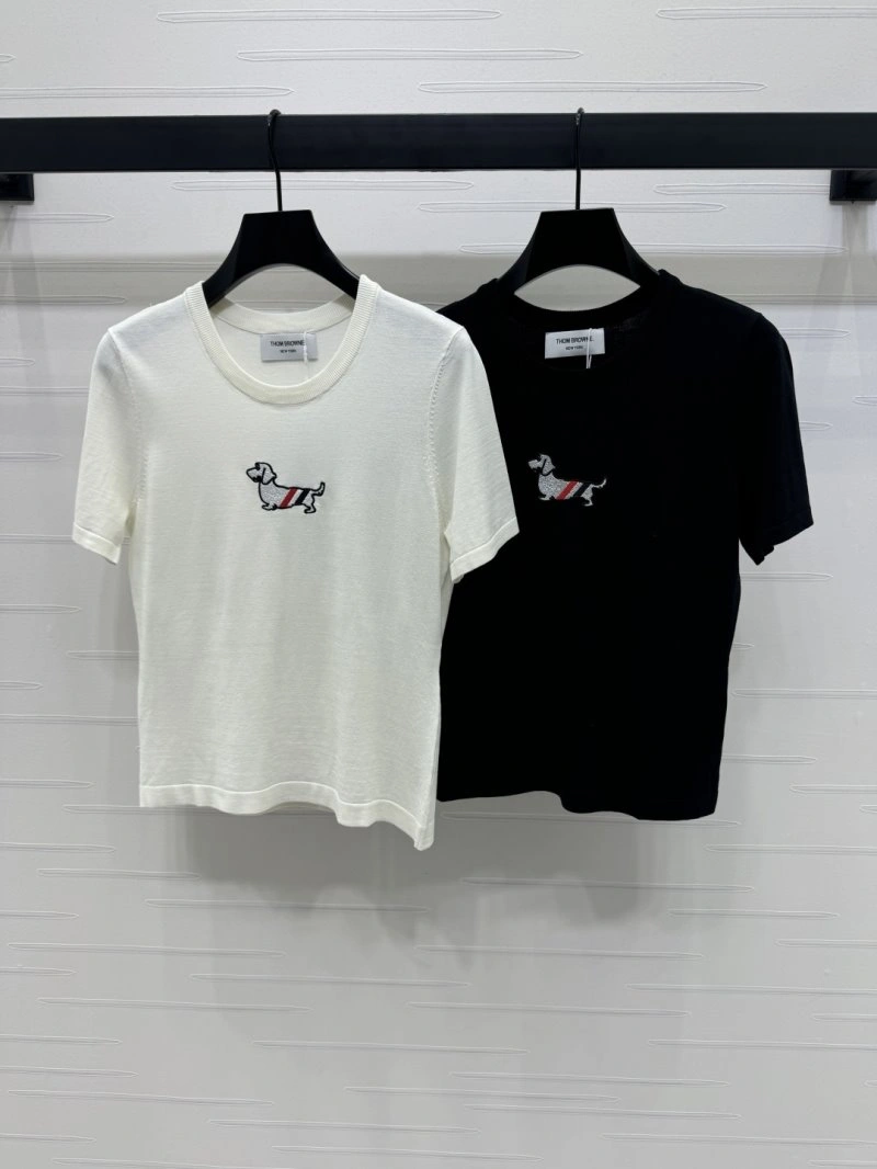 Thom Browne T-Shirts Breathable 173364