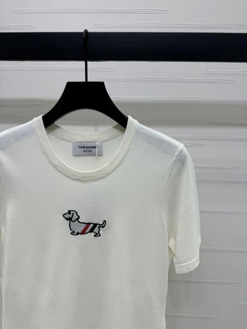 Thom Browne T-Shirts Breathable 173364