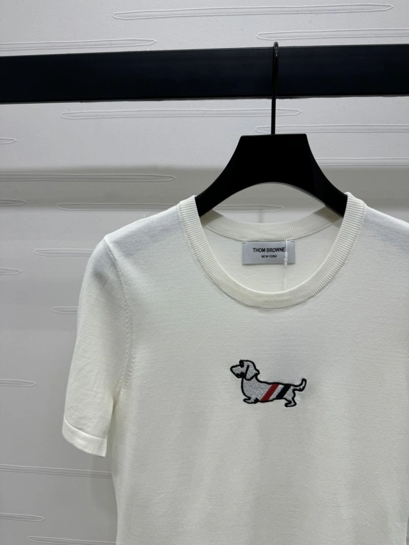 Thom Browne T-Shirts Breathable 173364
