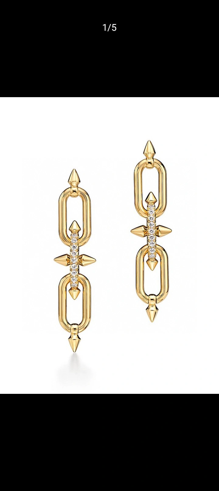 Flexible Tiffany Earrings 253525