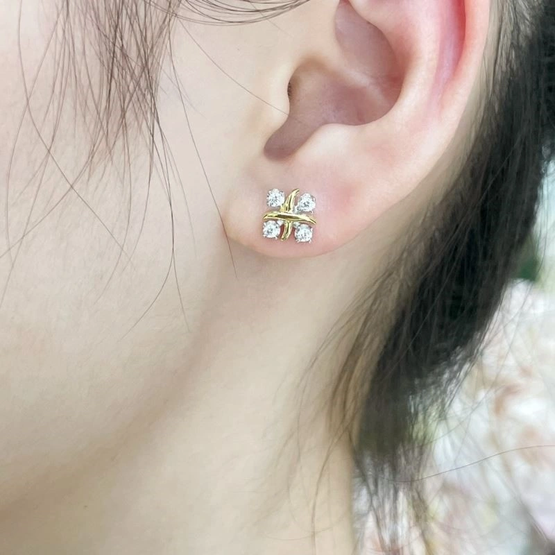 Tiffany Earrings Minimalist 253211