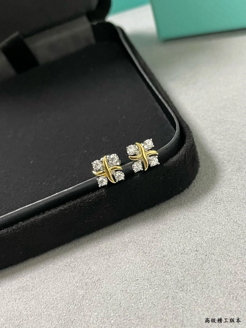 Tiffany Earrings Minimalist 253211