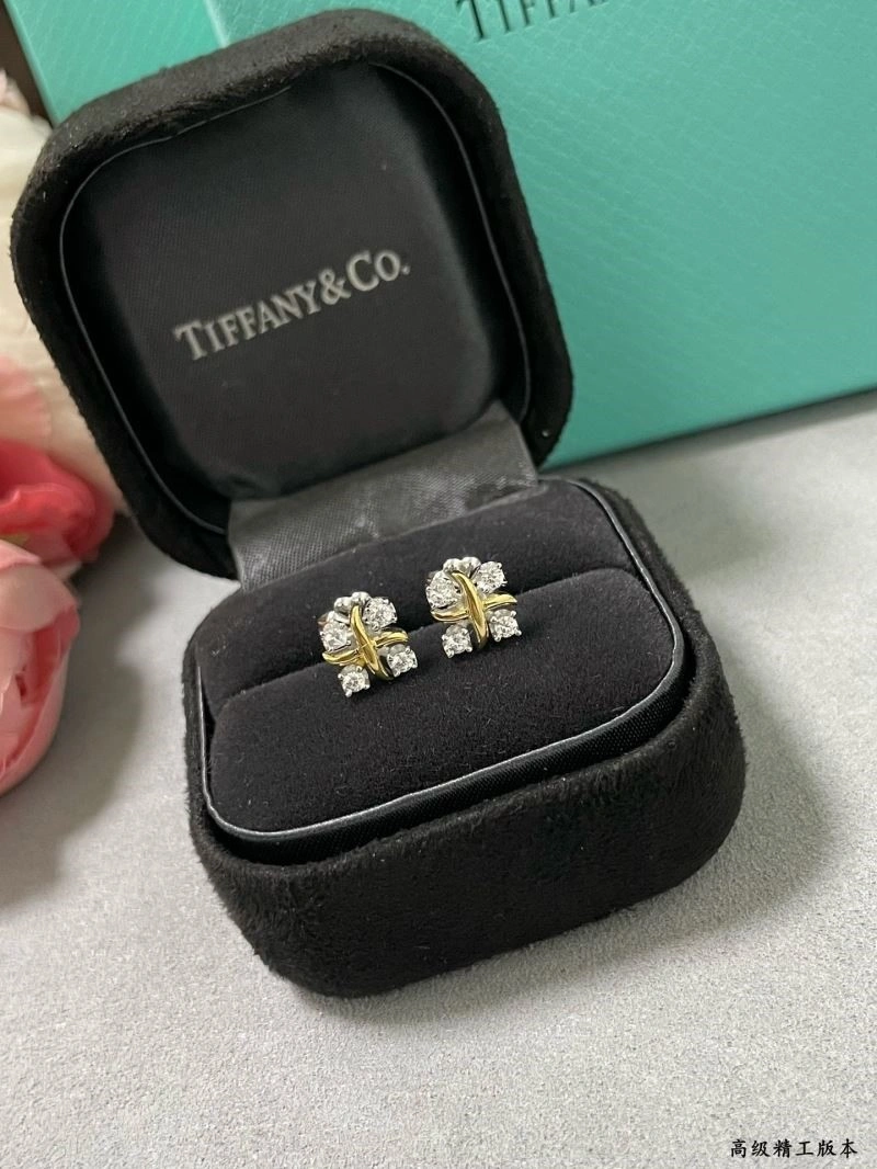 Tiffany Earrings Minimalist 253211