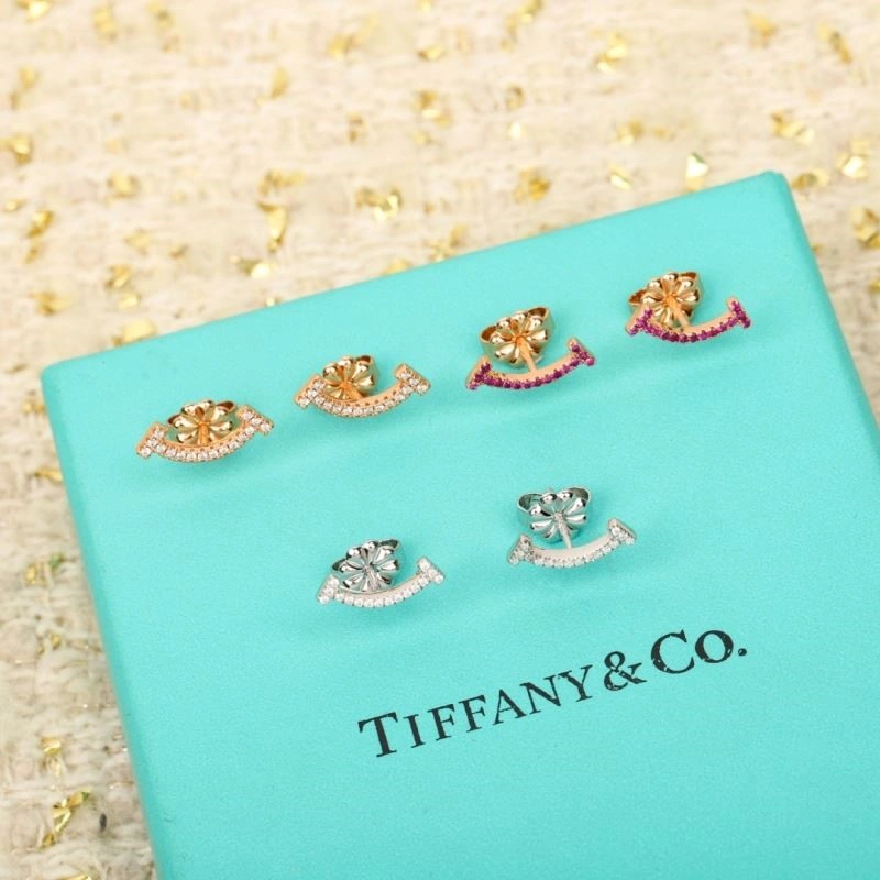 Tiffany Earrings Sleek 253241